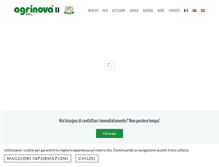 Tablet Screenshot of agrinova-srl.net
